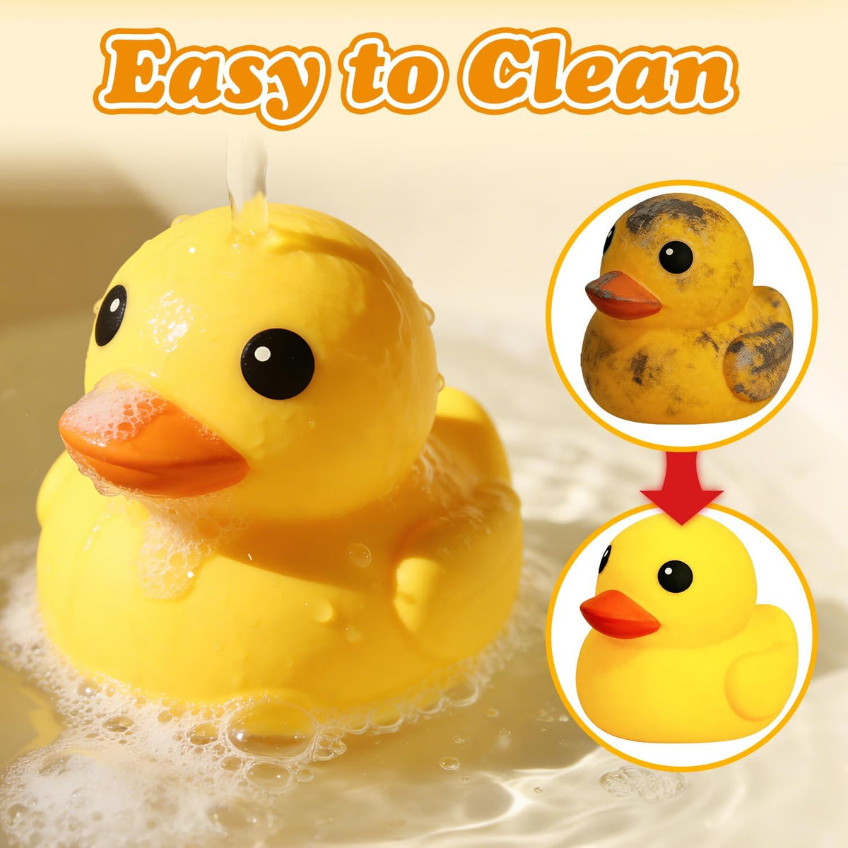 Squishy Toy - Jumbo Soft Squeeze Duck