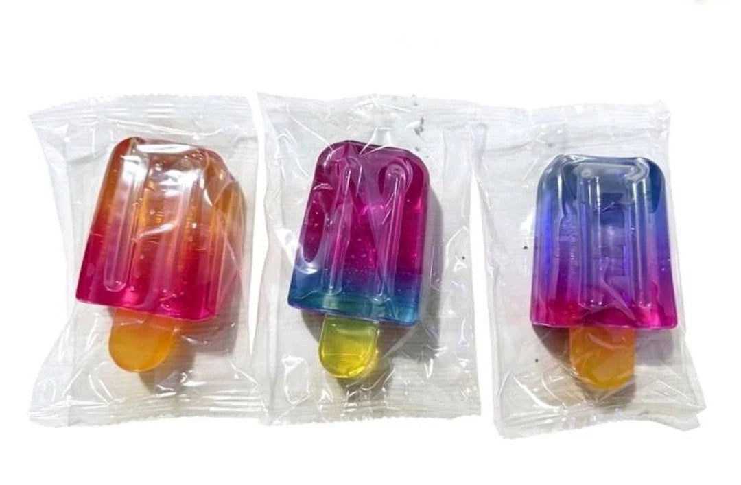 Squishy Toy - Popsicle / Nicle Sicle (Glitter Gel)