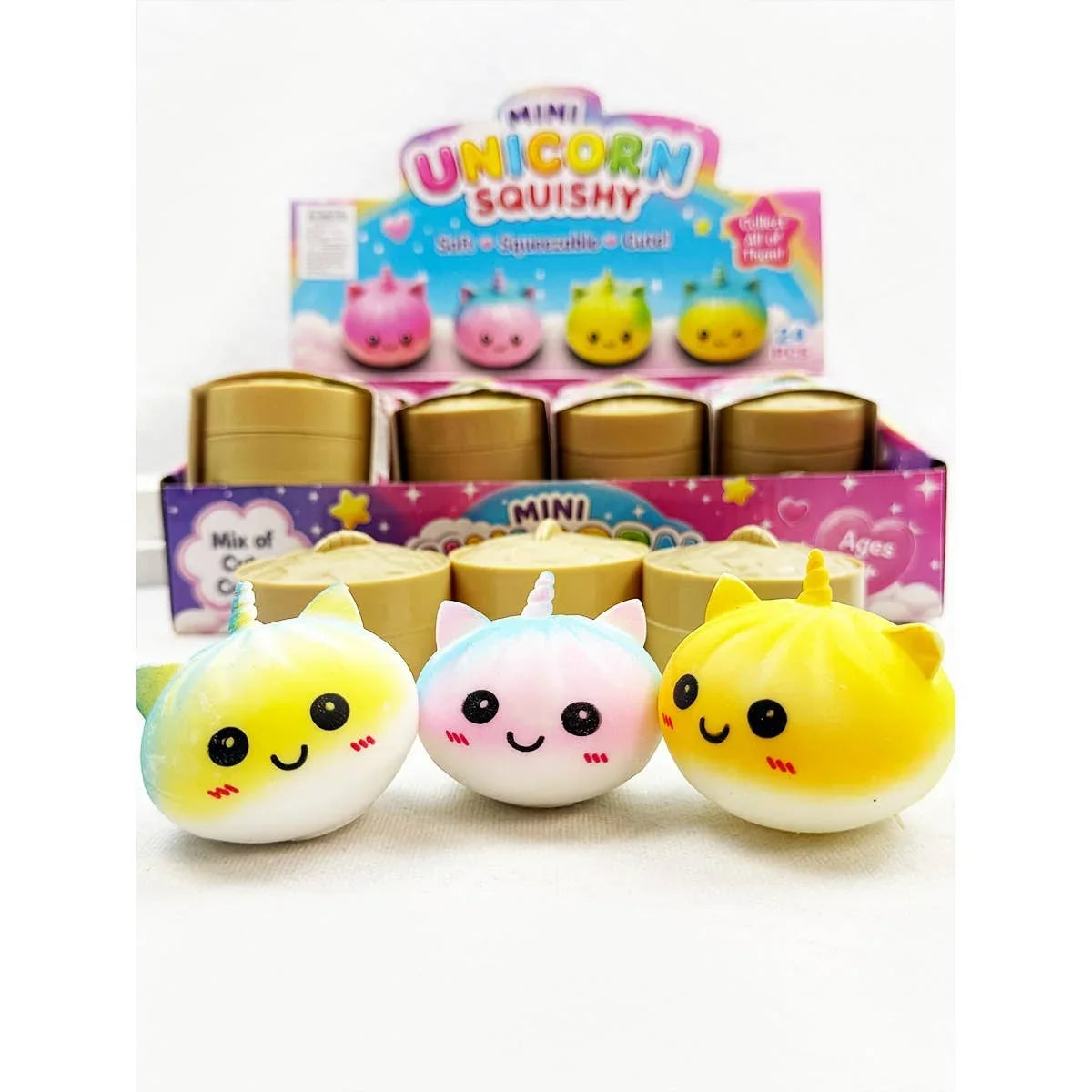 Squishy Toy - Unicorn Dumpling Soft Squishy