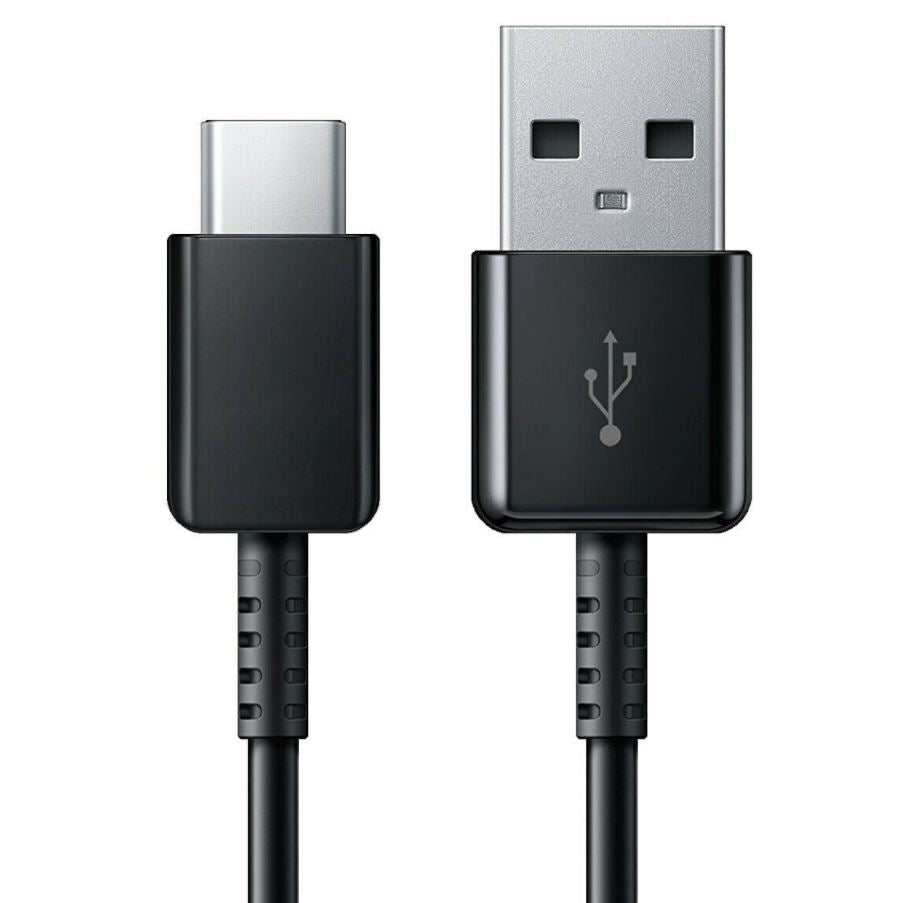 2 in 1 15W Fast Charging USB Adapter with 3ft Type-C Cable (White Packaging)