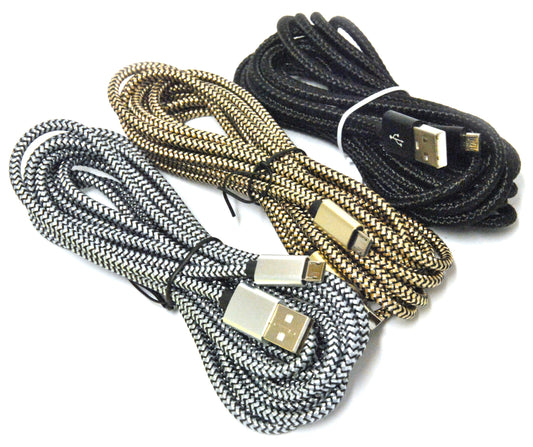 10ft Rope Cable for iPhone