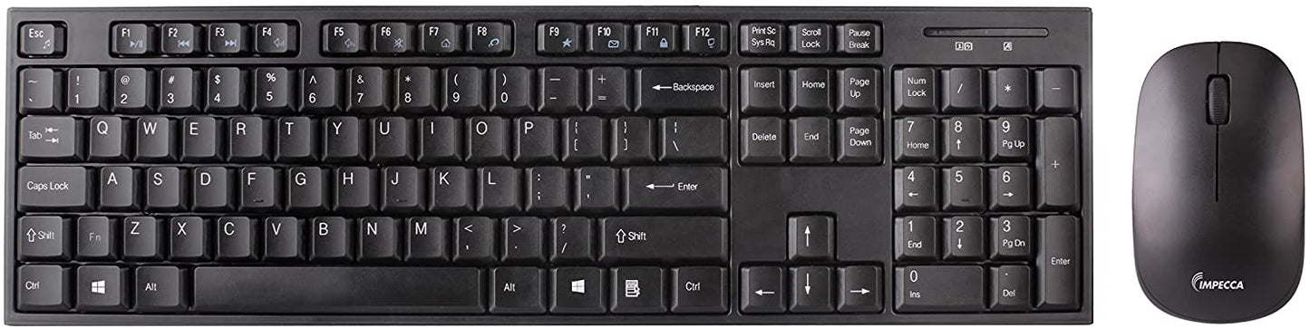 Impecca 2.4 GHz Wireless Keyboard & Mouse
