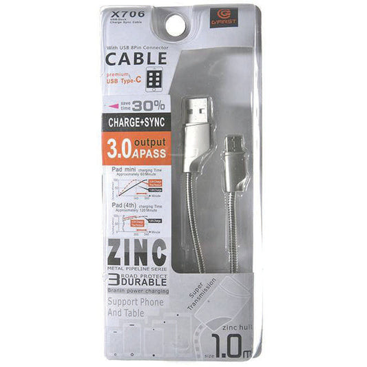 Type C Cable- 3.0A (X706)