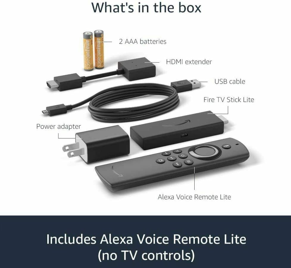 Amazon Fire Stick Lite (w/ Alexa)