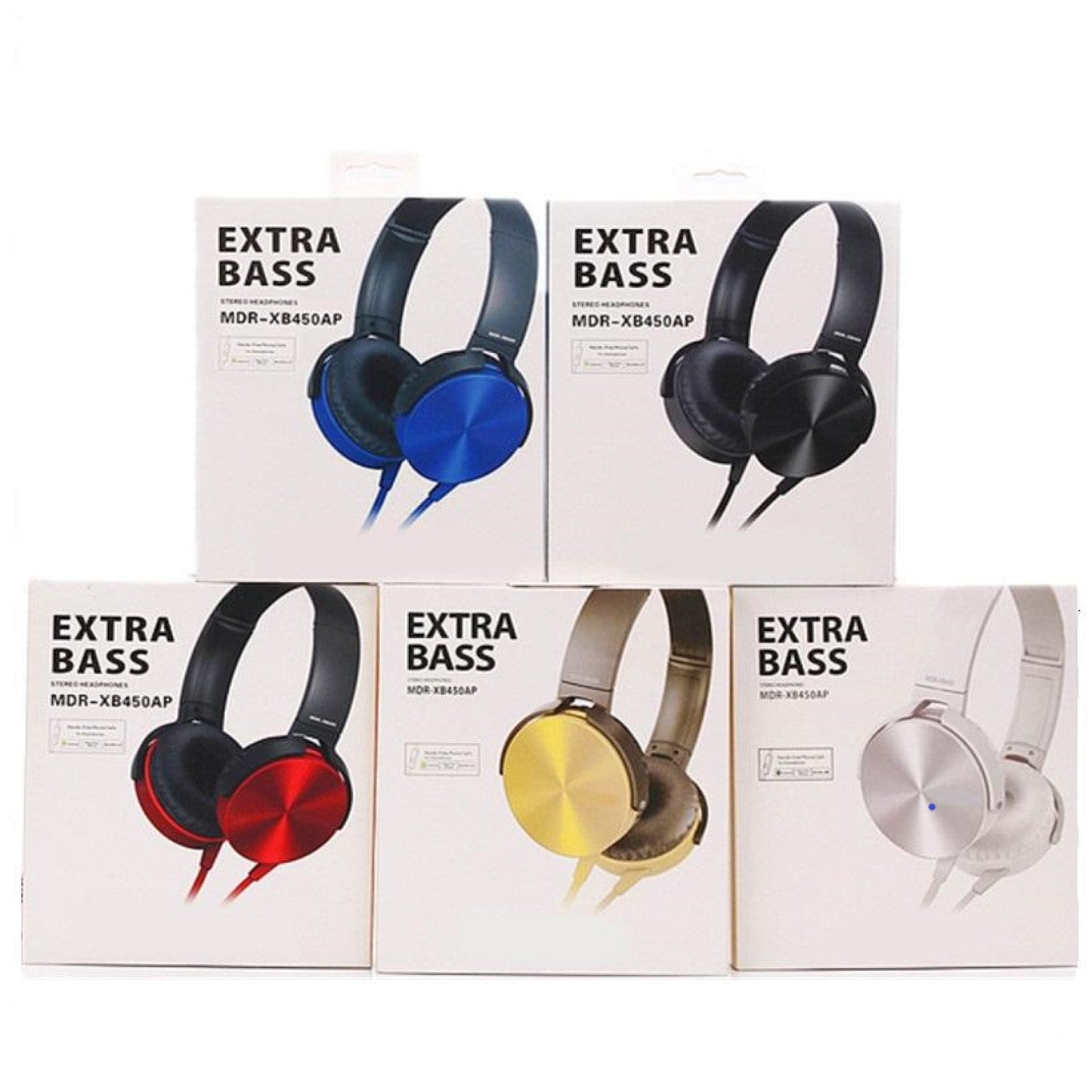 SONY EXTRA BASS Stereo Headphones w/ Mic (MDR-XB450)