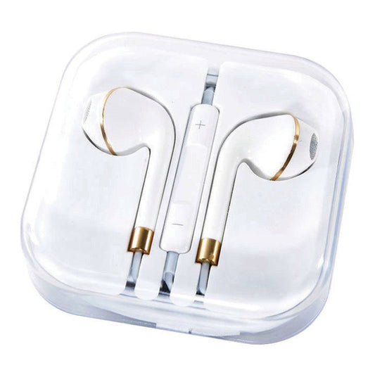 Earphones for Apple w/ Metallic Lining 2