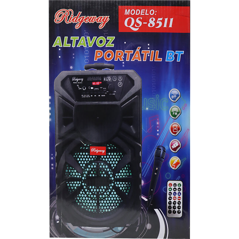 Ridgeway 8" Wireless Speaker (QS-8511)