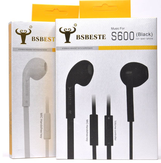 Headset w/ Super Bass-BSBESTE Stereo (S600)