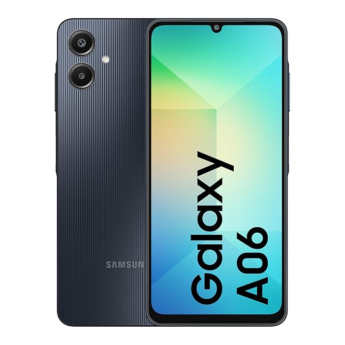 Samsung Galaxy A06 Black4GB+128GB SIMフリー Samsung Galaxy A06 '4G/LTE' Dual Sim GSM Unlocked Android