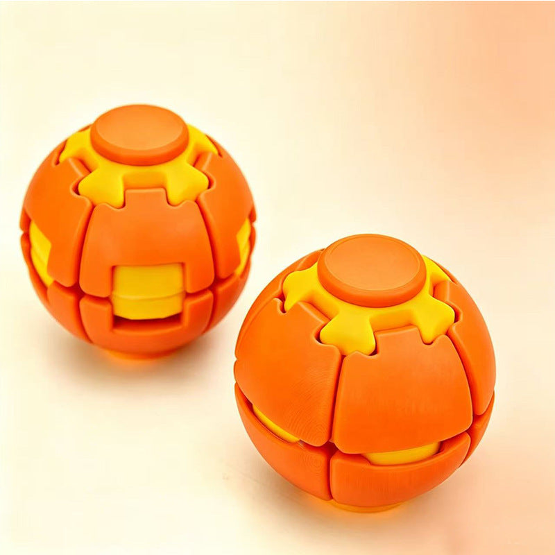 Pressing Fingertip Gyro Spinner / Press Spin Toy (Mixed Colors)
