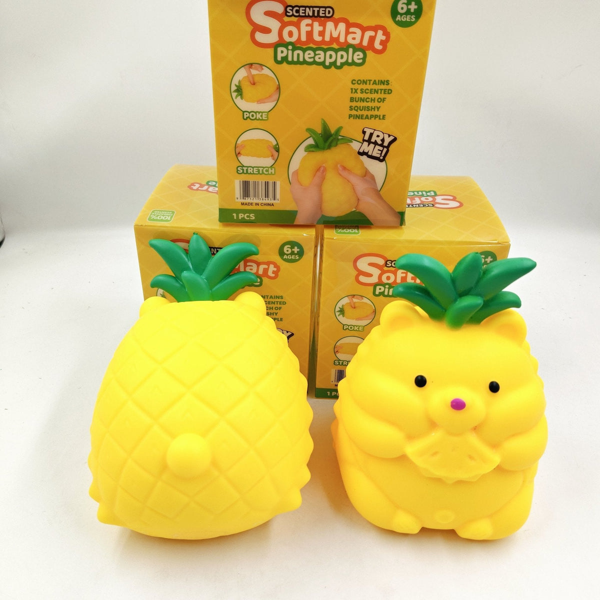 Squishy Toy - Jumbo Soft Pineapple (15cm)