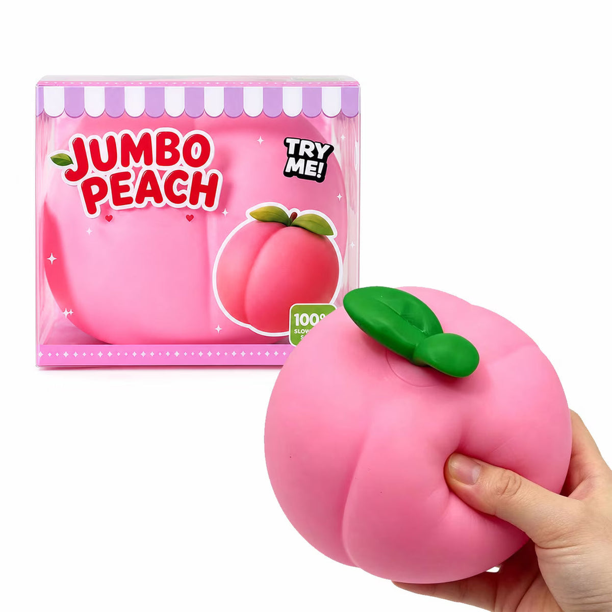 Squishy Toy - Jumbo Soft Peach (15cm)