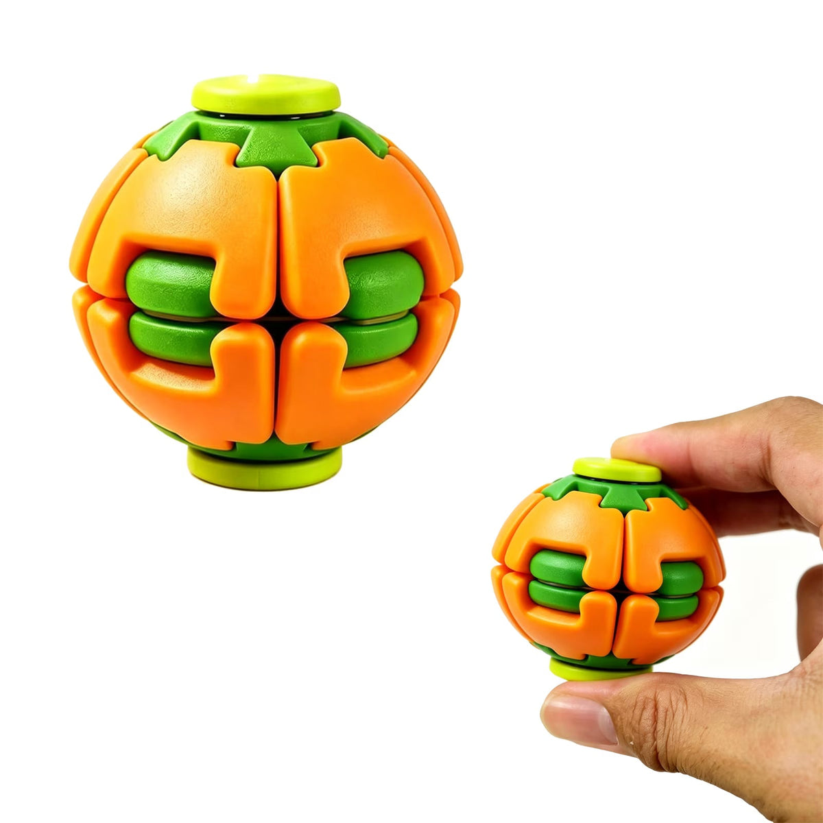 Pressing Fingertip Gyro Spinner / Press Spin Toy (Mixed Colors)