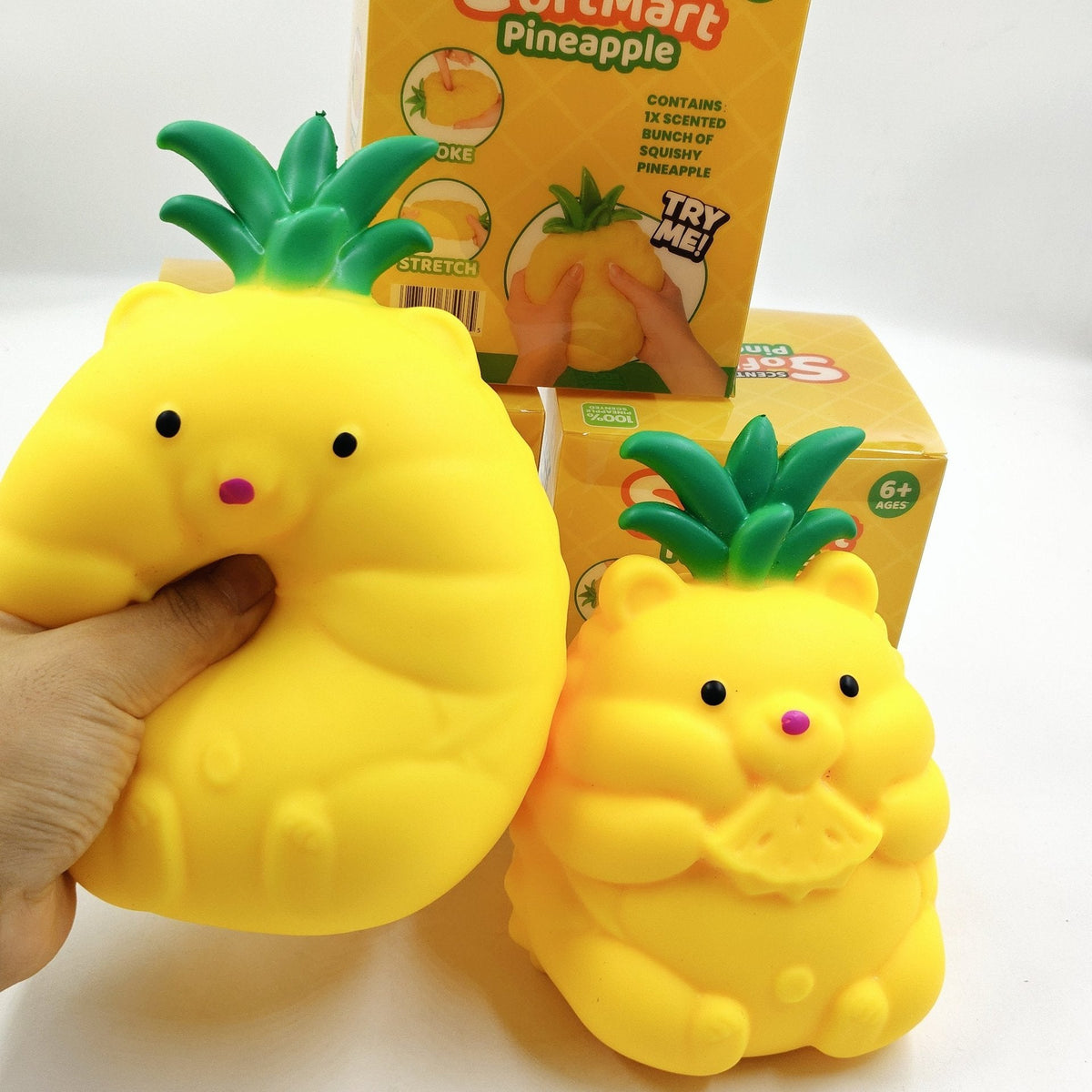 Squishy Toy - Jumbo Soft Pineapple (15cm)