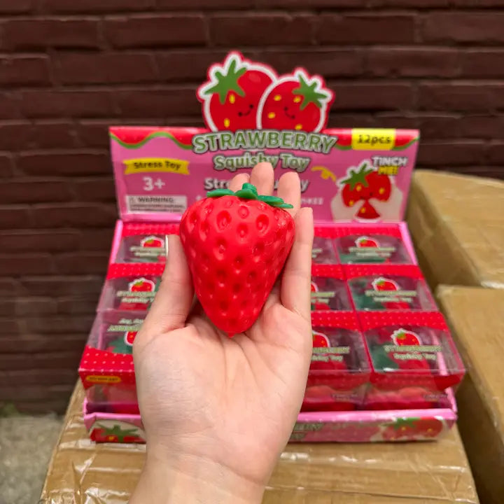 Squishy Toy - Crunchy Strawberry