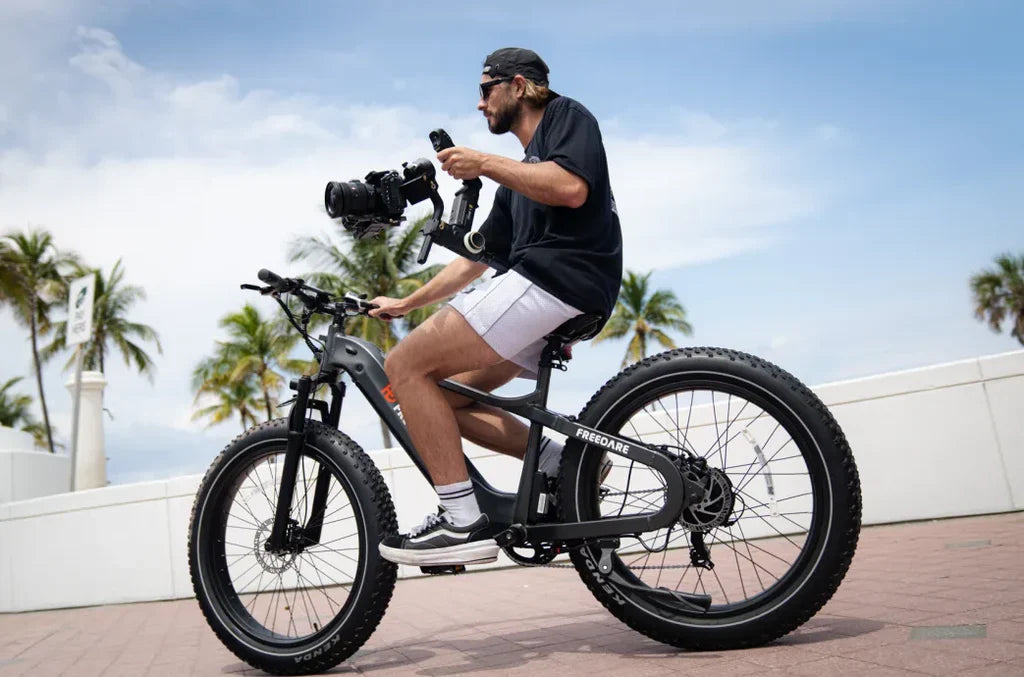 Freedare Saiga Electric Mountain Bike – 750W Motor, 48V Battery, Full Suspension E-Bike
