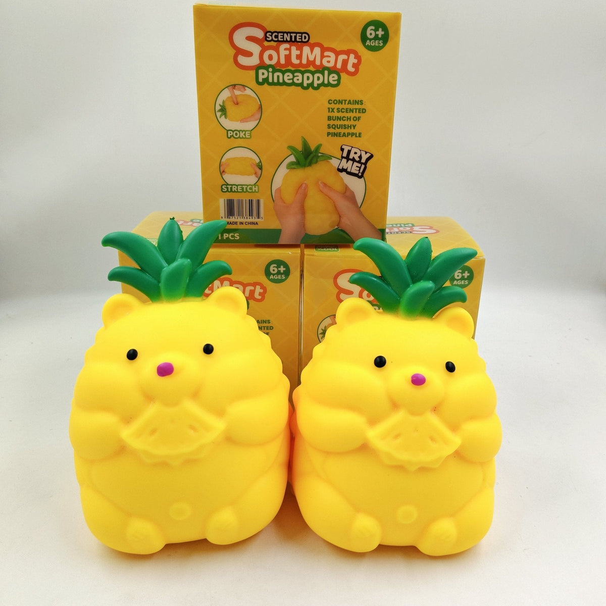 Squishy Toy - Jumbo Soft Pineapple (15cm)