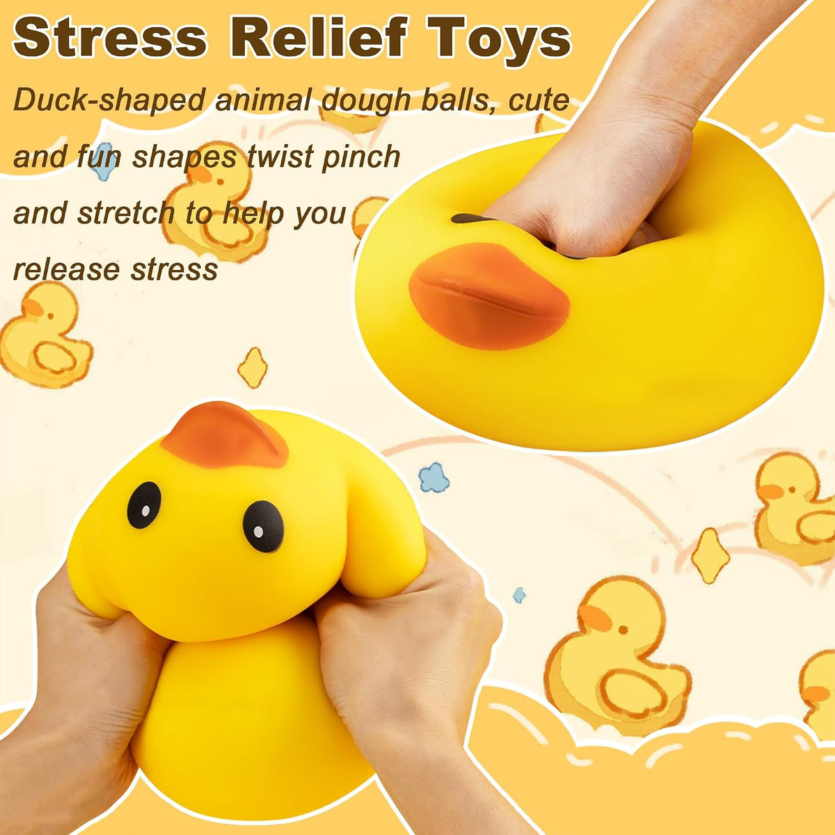Squishy Toy - Jumbo Soft Squeeze Duck
