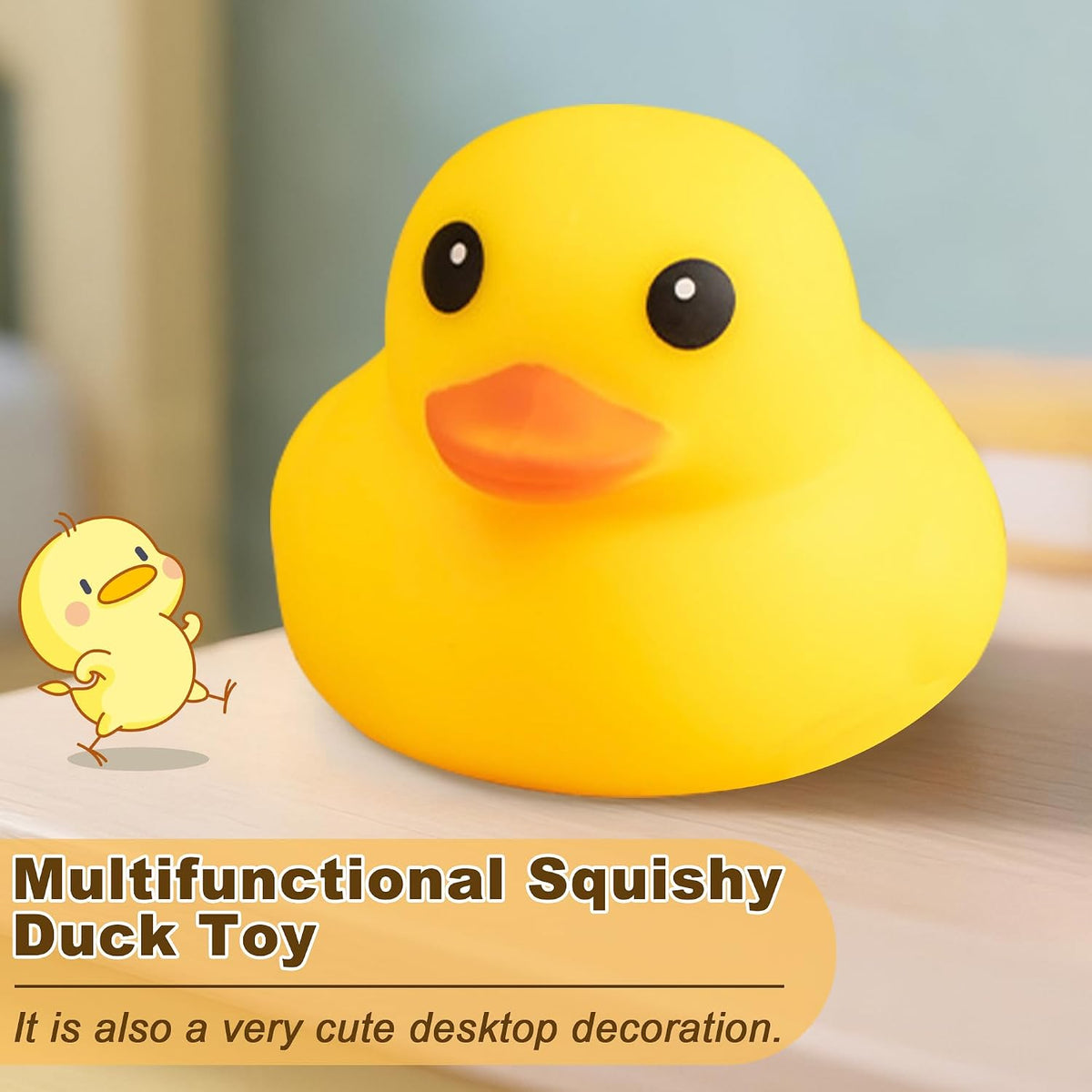 Squishy Toy - Jumbo Soft Squeeze Duck