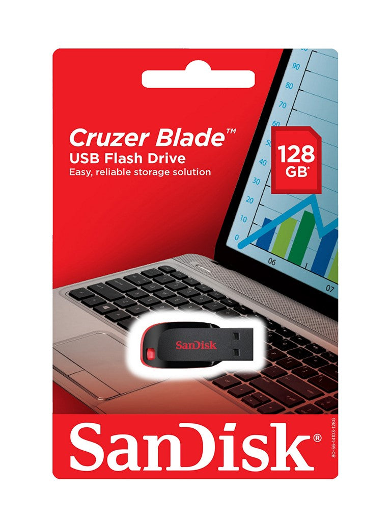 SanDisk Cruzer Blade (16GB/ 32GB/ 64GB/ 128GB)