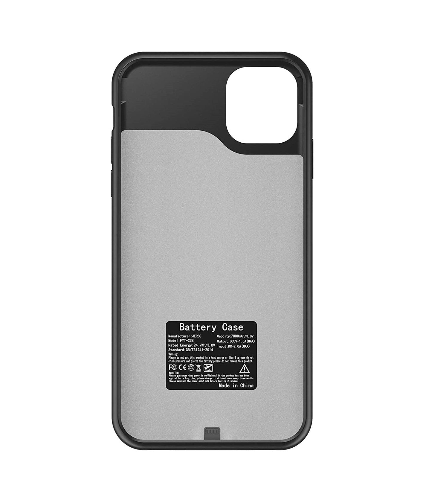 Power Case for iPhone 12 Pro max (6.7") (7000 mAh)