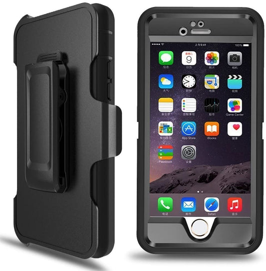 Case- Defender Case with Clip (For iPhone 6 Plus & iPhone 6)