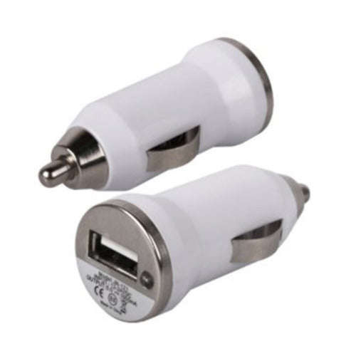 Car Adapter- 1 Port (Packing) - White