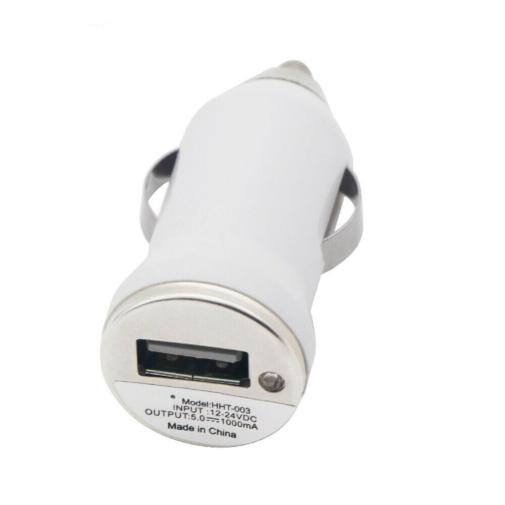 Car Adapter- 1 Port (Packing) - White