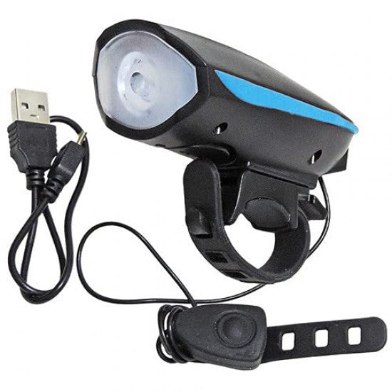 Bicycle Rechargeable Horn W/Light (ZF309)