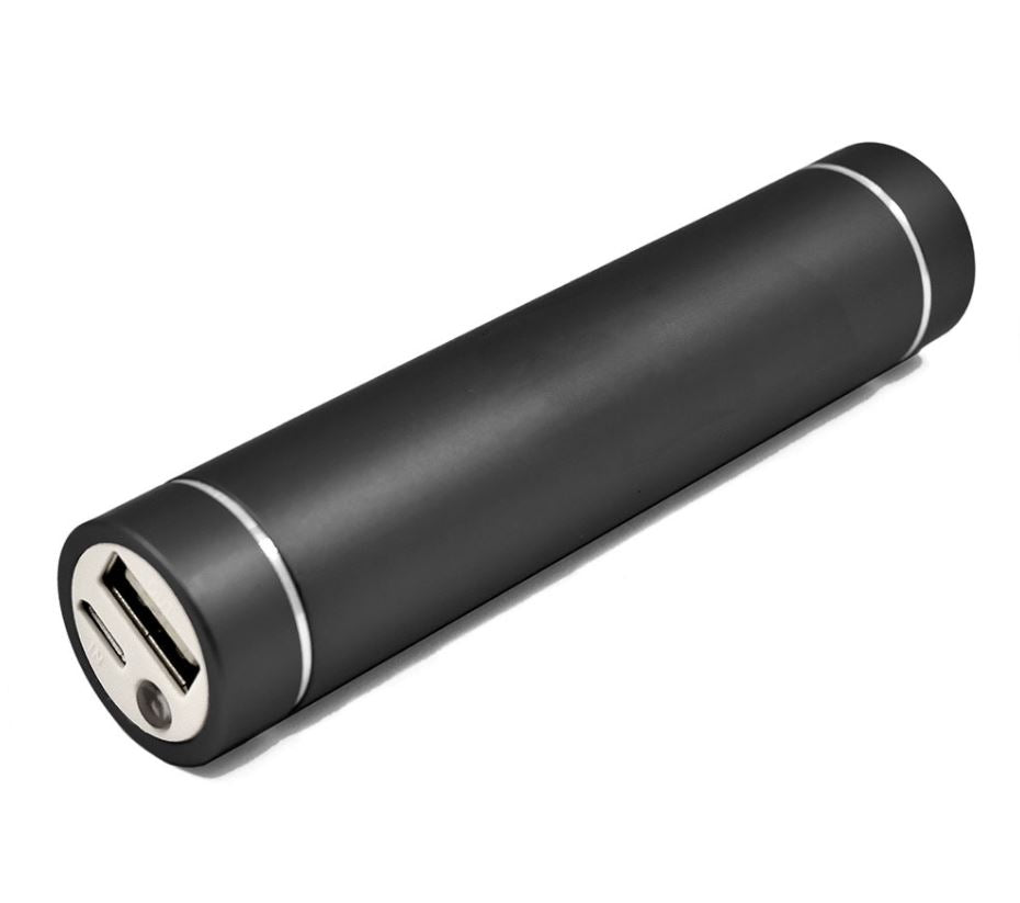 Power Bank 3000 mAh (Cylindrical Lipsticks Style Metallic Finish)