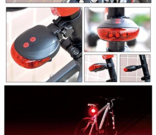 Bicycle Laser Tail Light (ZF084)