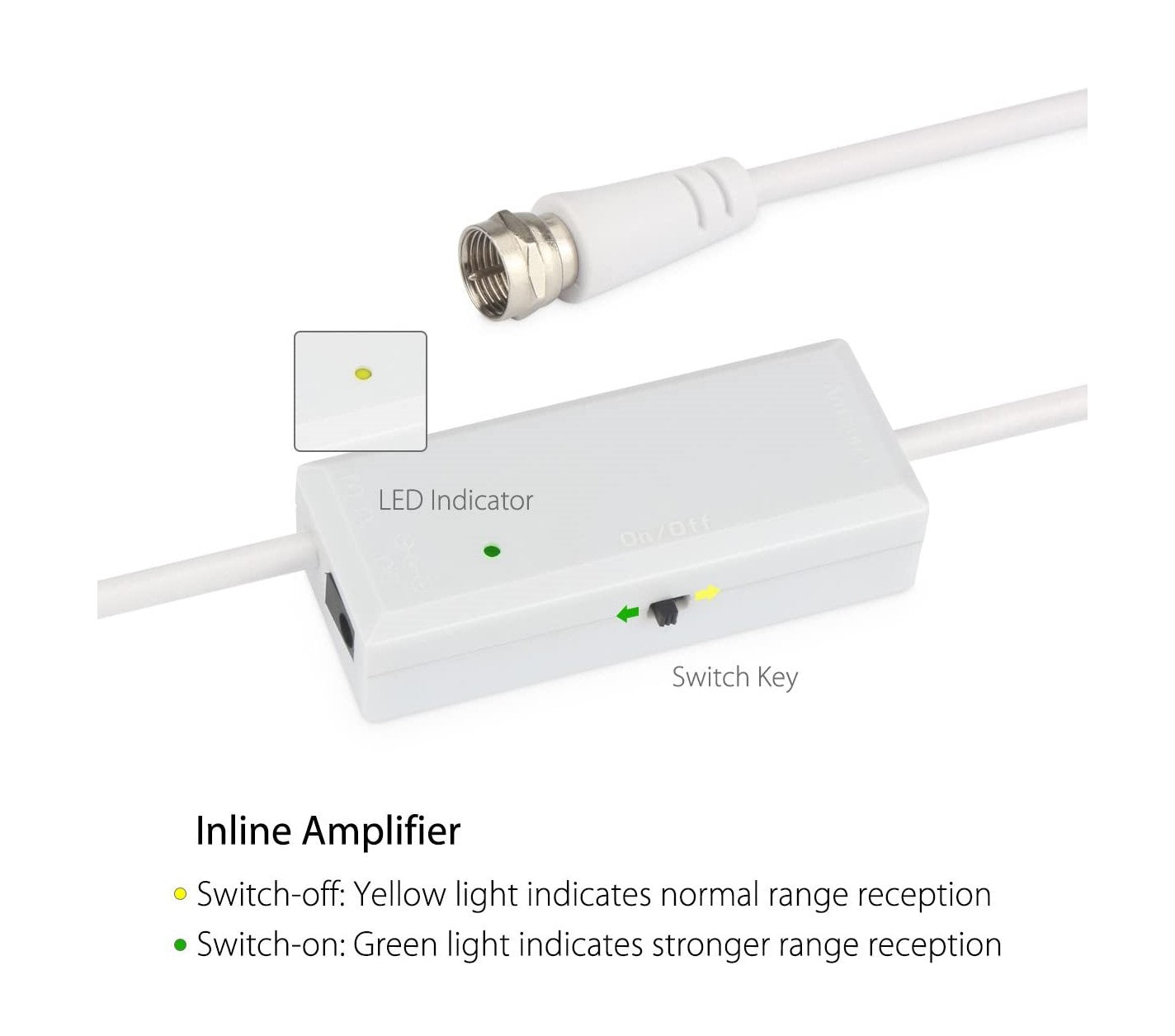 Amplified Indoor HDTV Compatible Antenna (200NA-0005)