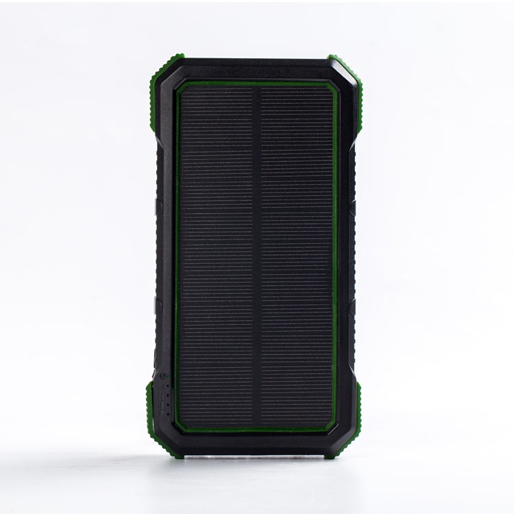 Power Bank - Solar Wireless Charging W/LED Light (25000mah)