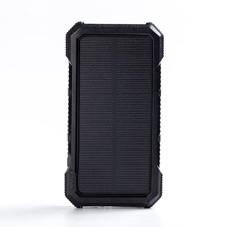 Power Bank - Solar Wireless Charging W/LED Light (25000mah)