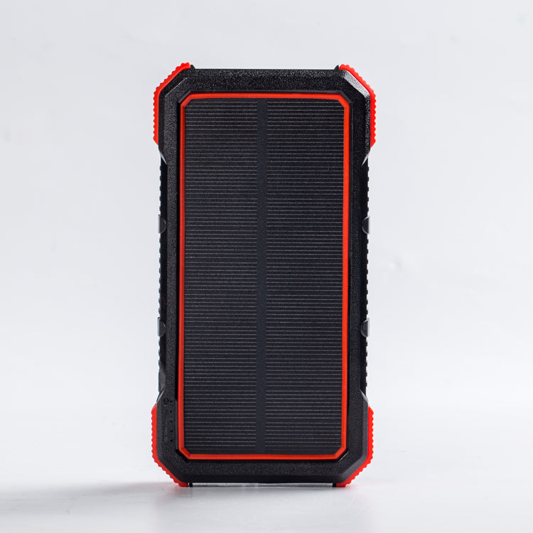 Power Bank - Solar Wireless Charging W/LED Light (25000mah)