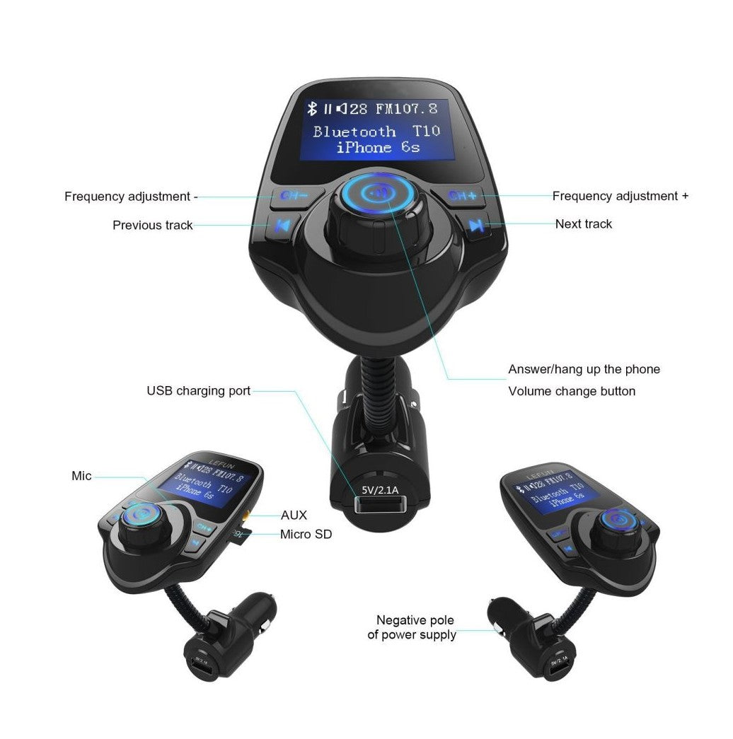 Bluetooth Car Adapter (T10)