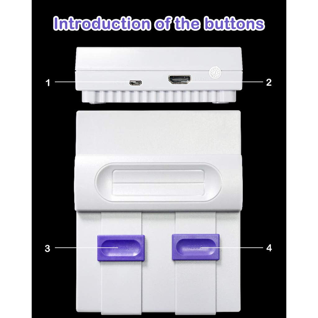 Retro Mini Classic Game Console (821 Built-in Games
