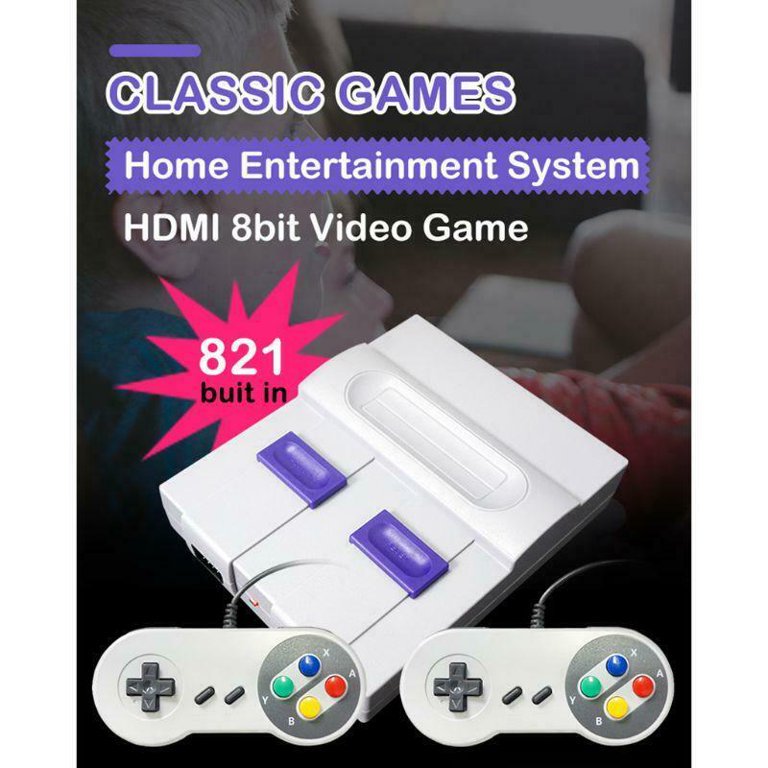 Retro Mini Classic Game Console (821 Built-in Games)