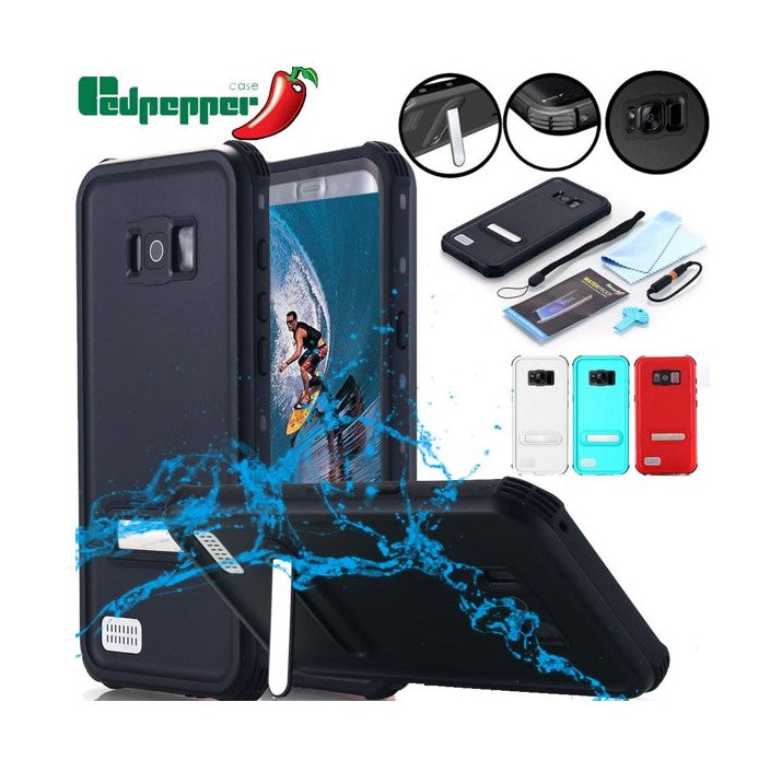 Case- Waterproof (Red Pepper) (Samsung Galaxy Series)