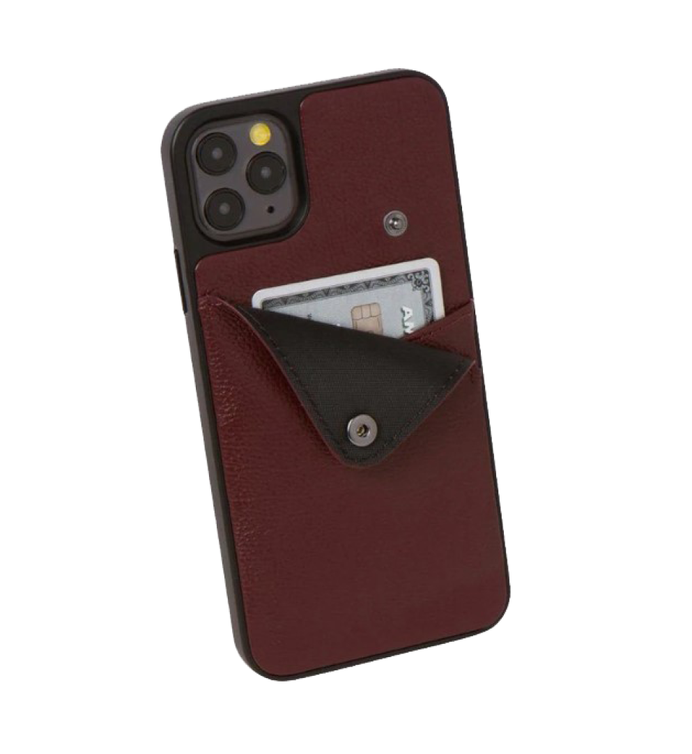 Card Slot Leather Phone Case (For iPhone 13/ 12/ 11 Series)