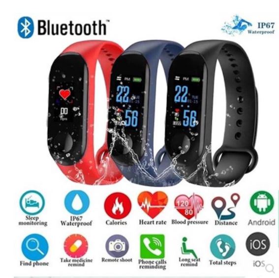 Fitness Tracker M3 (Smart Bracelet)