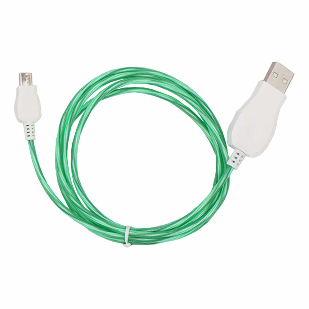 LED Light up Cable for Micro USB (V8/ V9) - 3ft