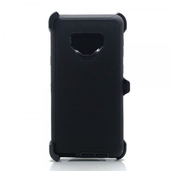 Case- Defender Case with Clip (For Note 10 Plus/ Note 10/ Note 9/ Note 8) - Black Color