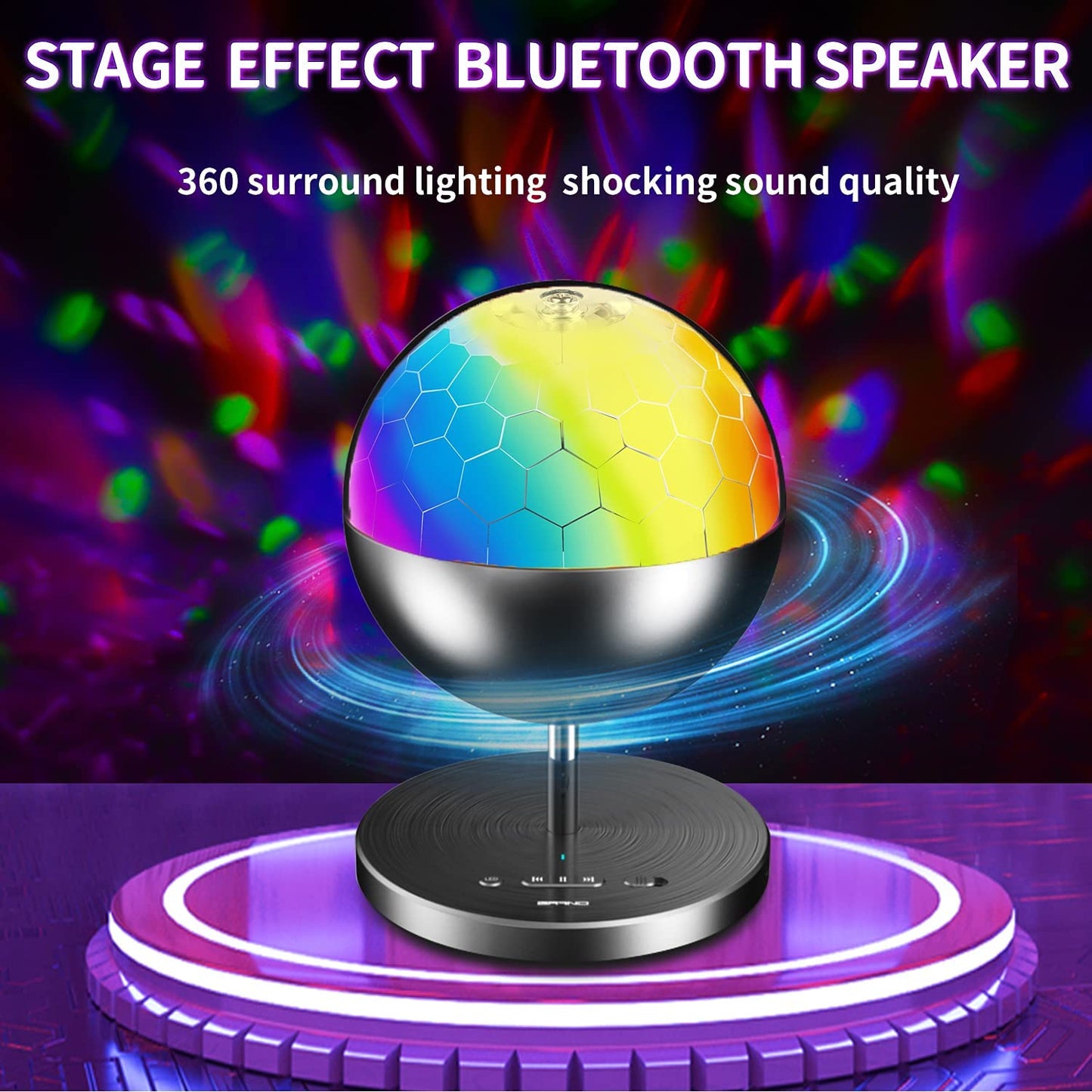 LED Crystal Magic Ball Light