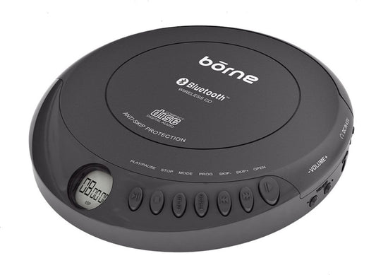 Borne - Portable Wireless CD Player (PCDBT01)