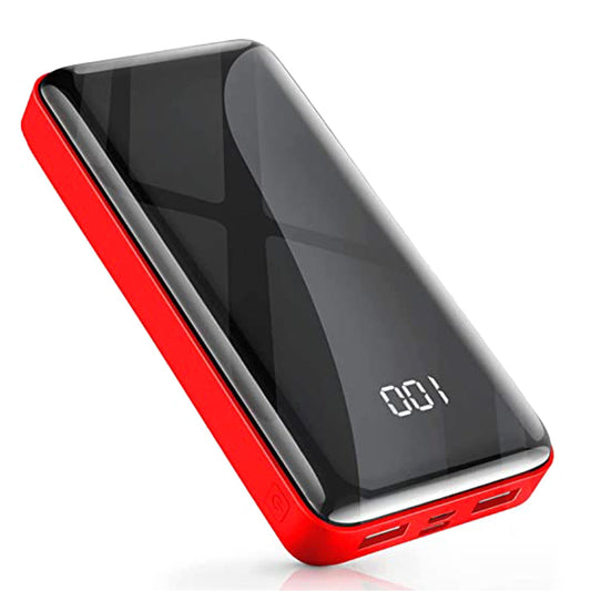 Power Bank 12000mah (Fast Charge Portable Mirror Digital Display Mobile Power Bank)