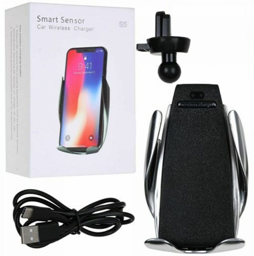 Smart Sensor Wireless Car Charger - S5