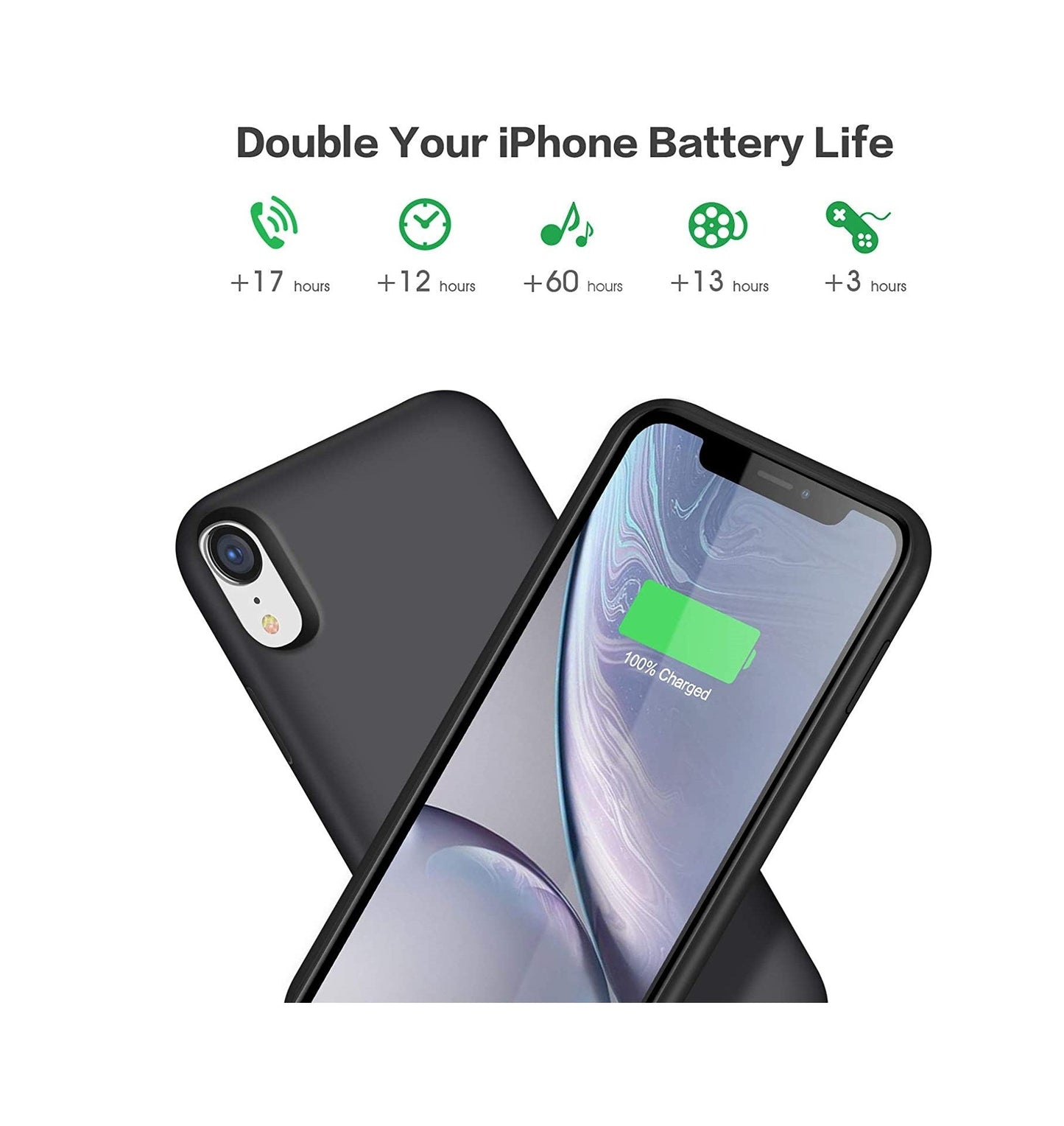 Power Case for iPhone XR (5200 mAh)