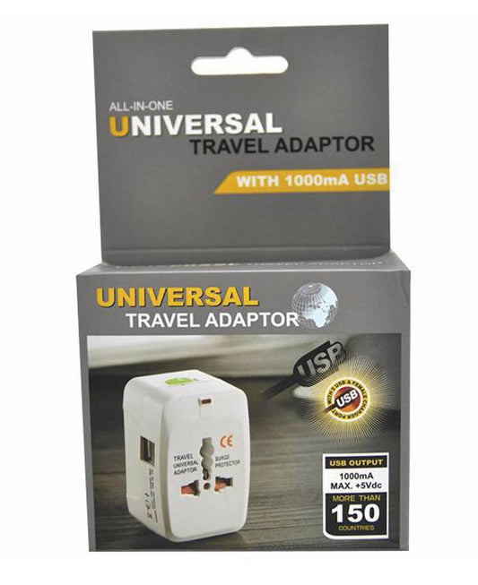 International-Universal Wall Adapter (2 USB) (CAI-12)