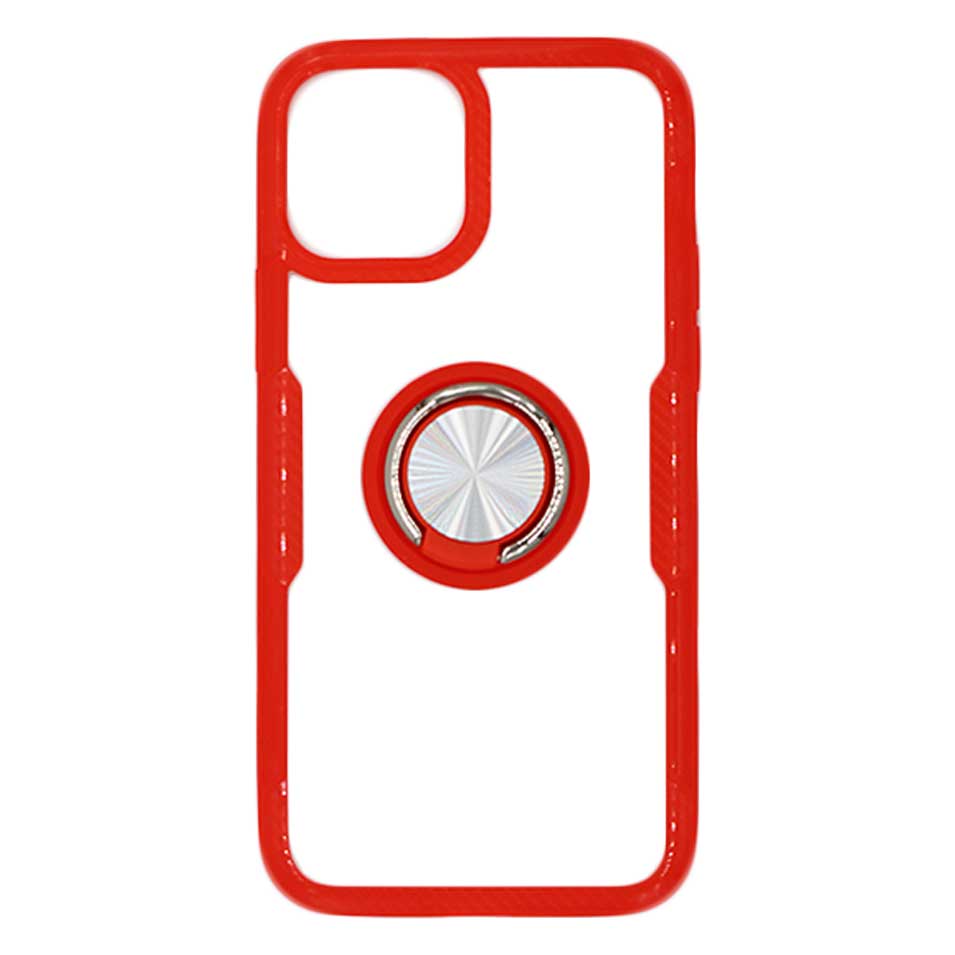 Case - Clear TPU with Ring (All iPhone )